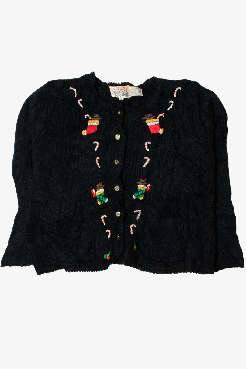 Little Bears In Stockings Ugly Christmas Cardigan 61525