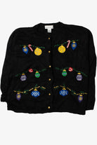 Ornament Garlands Ugly Christmas Cardigan 61528