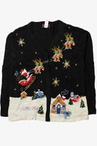 Christmas Night Sky Ugly Christmas Cardigan 61533