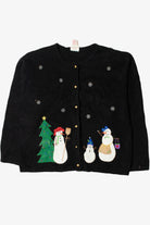 Snowmen Ugly Christmas Cardigan 61563