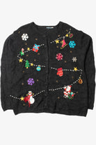 Holiday Garland Ugly Christmas Cardigan 61573