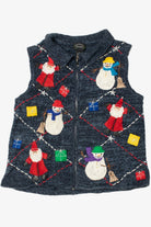 Santa & Snowmen Ugly Christmas Vest 61579