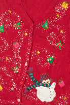 Snowy Sequins Ugly Christmas Vest 61595
