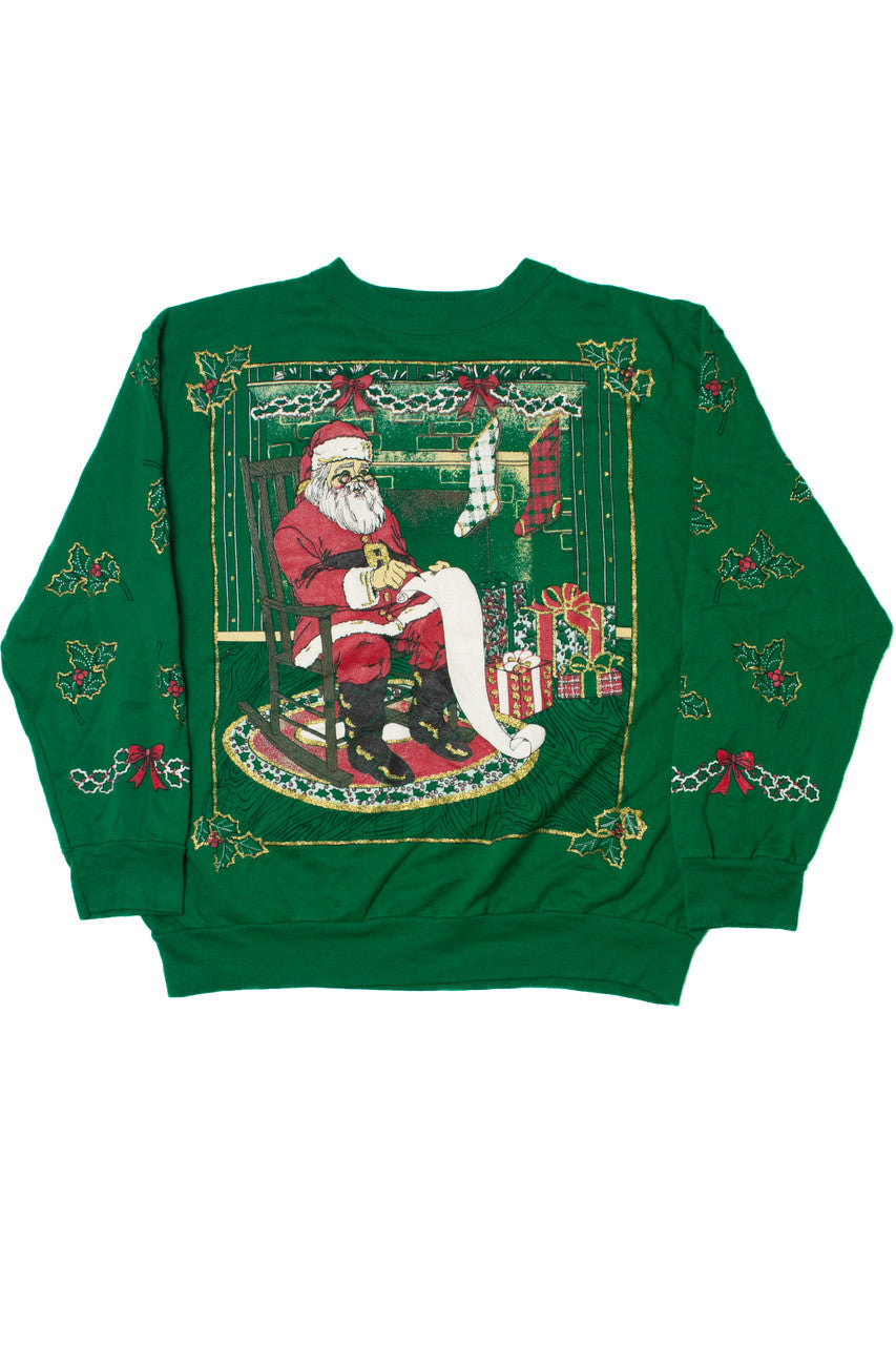 Santa's List Ugly Christmas Sweatshirt 61600