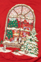 Kittens In The Window Ugly Christmas Sweatshirt 61602