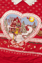 Faux Lace Festive Farmhouse Ugly Christmas Sweatshirt 61606