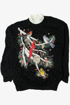Snowy Birds Ugly Christmas Sweatshirt 61611
