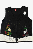 Snowy Trees Ugly Christmas Vest 61623