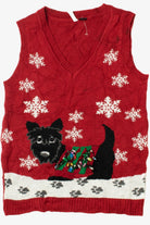 Dog With Tangled Holiday Lights Ugly Christmas Vest 61626