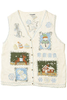 Patchwork Ugly Christmas Vest 61631