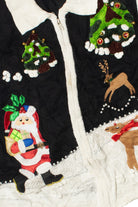Santa & His Reindeer Ugly Christmas Vest 61636