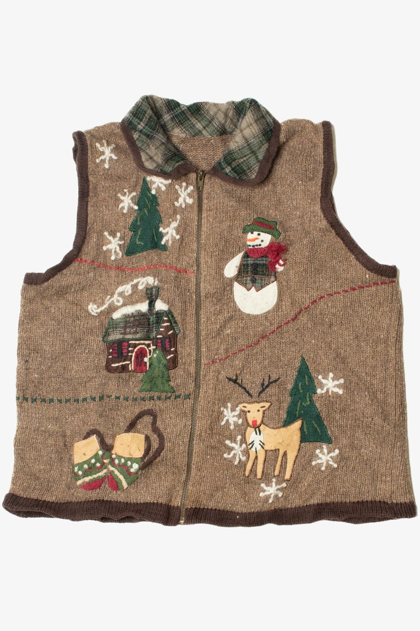 Cottagecore Ugly Christmas Vest 61638