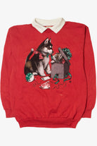 Puppy & Kitten Ugly Christmas Sweatshirt 61644