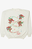 "We Wish You A Beary Merry Christmas" Ugly Christmas Sweatshirt 61647
