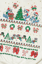 Festive Raccoons Ugly Christmas Sweatshirt 61652