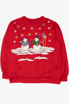 Snowman Friends Ugly Christmas Sweatshirt 61657