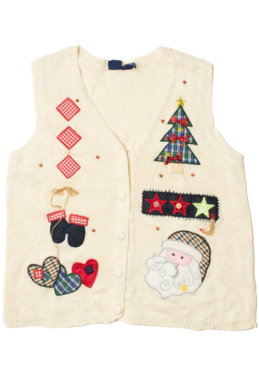 Cottagecore Ugly Christmas Vest 61666
