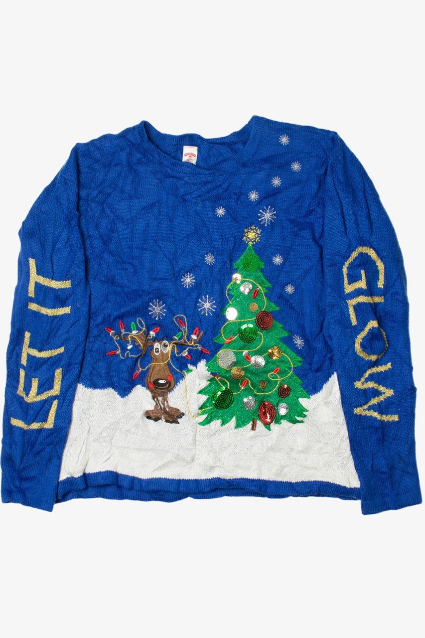 "Let It Glow" Ugly Christmas Pullover 61691