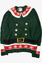 Elf Costume Ugly Christmas Pullover 61695