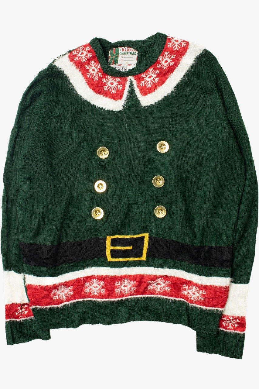 Elf Costume Ugly Christmas Pullover 61695