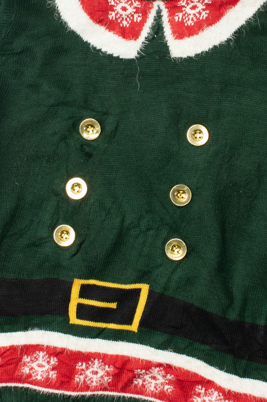 Elf Costume Ugly Christmas Pullover 61695