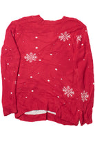 Recycled Olaf Snowman Ugly Christmas Pullover 61696