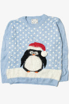 Penguin With Santa Hat Ugly Christmas Pullover 61702
