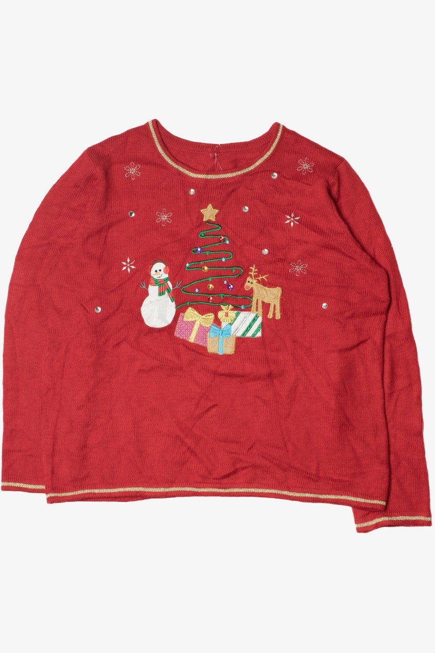 Red Ugly Christmas Pullover 61711