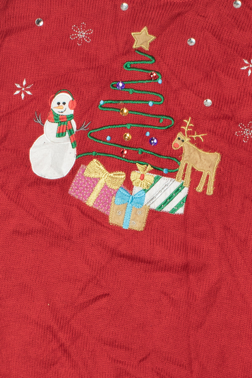 Red Ugly Christmas Pullover 61711