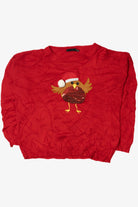 Bird With Sequins Ugly Christmas Pullover 61722