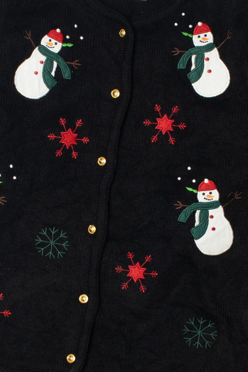 Snowman Ugly Christmas Cardigan 61726