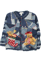 Vintage Holiday Bears Ugly Christmas Sweater 61747