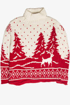 Vintage Red Ugly Christmas Pullover 61767