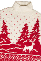 Vintage Red Ugly Christmas Pullover 61767