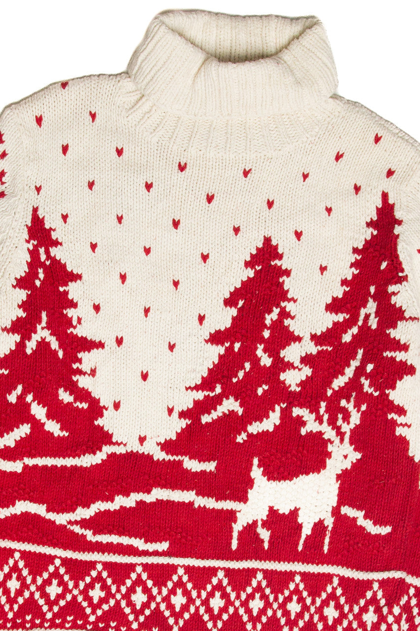 Vintage Red Ugly Christmas Pullover 61767