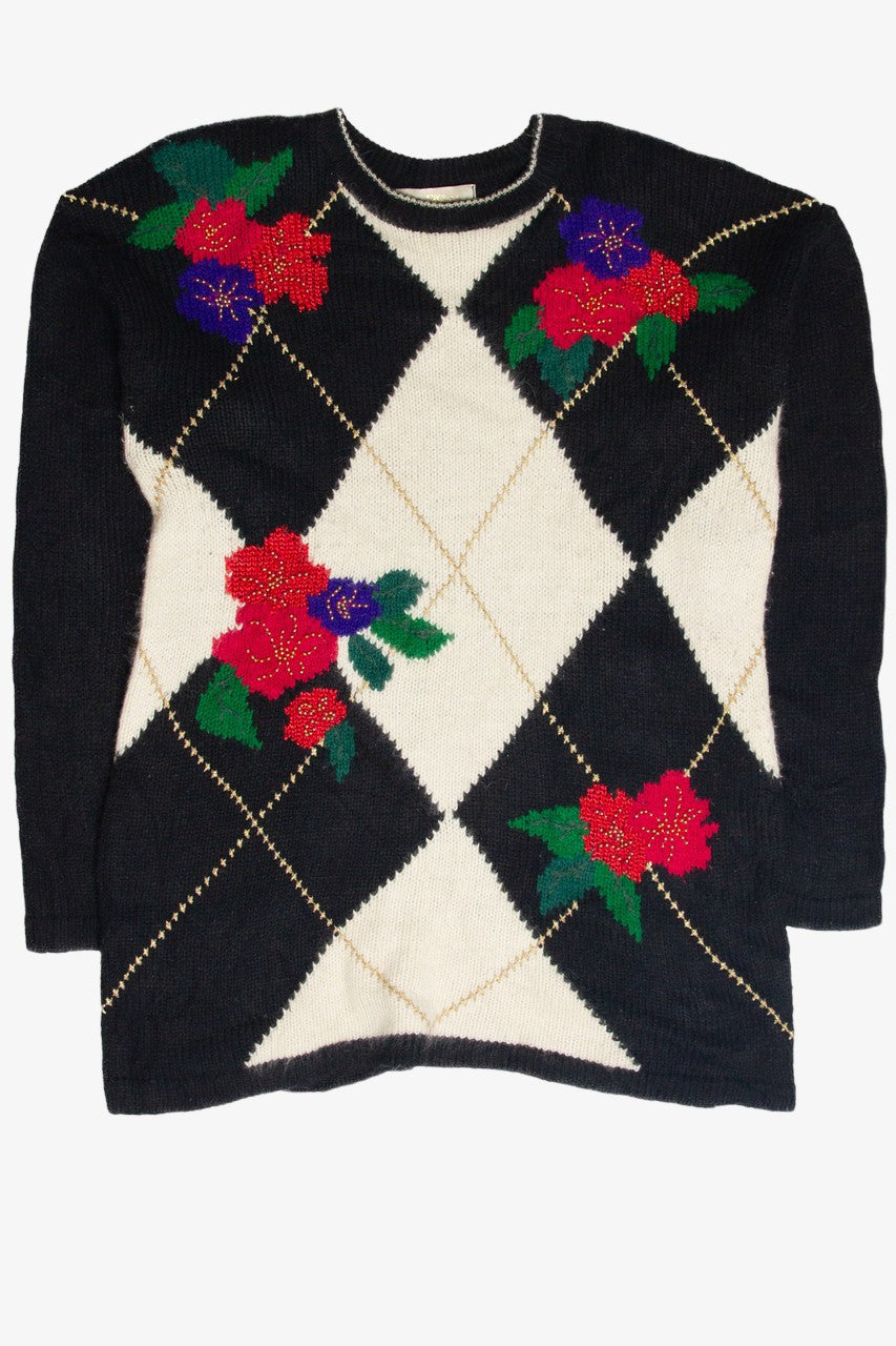 Vintage Black Ugly Christmas Pullover 61768