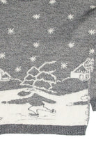 Vintage Gray Ugly Christmas Pullover 61769