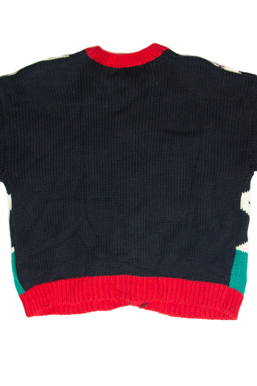 Vintage Karen Scott Ugly Christmas Cardigan 61774