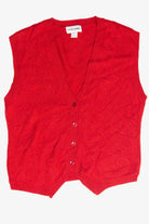 Vintage Alfred Dunner Holiday Vest