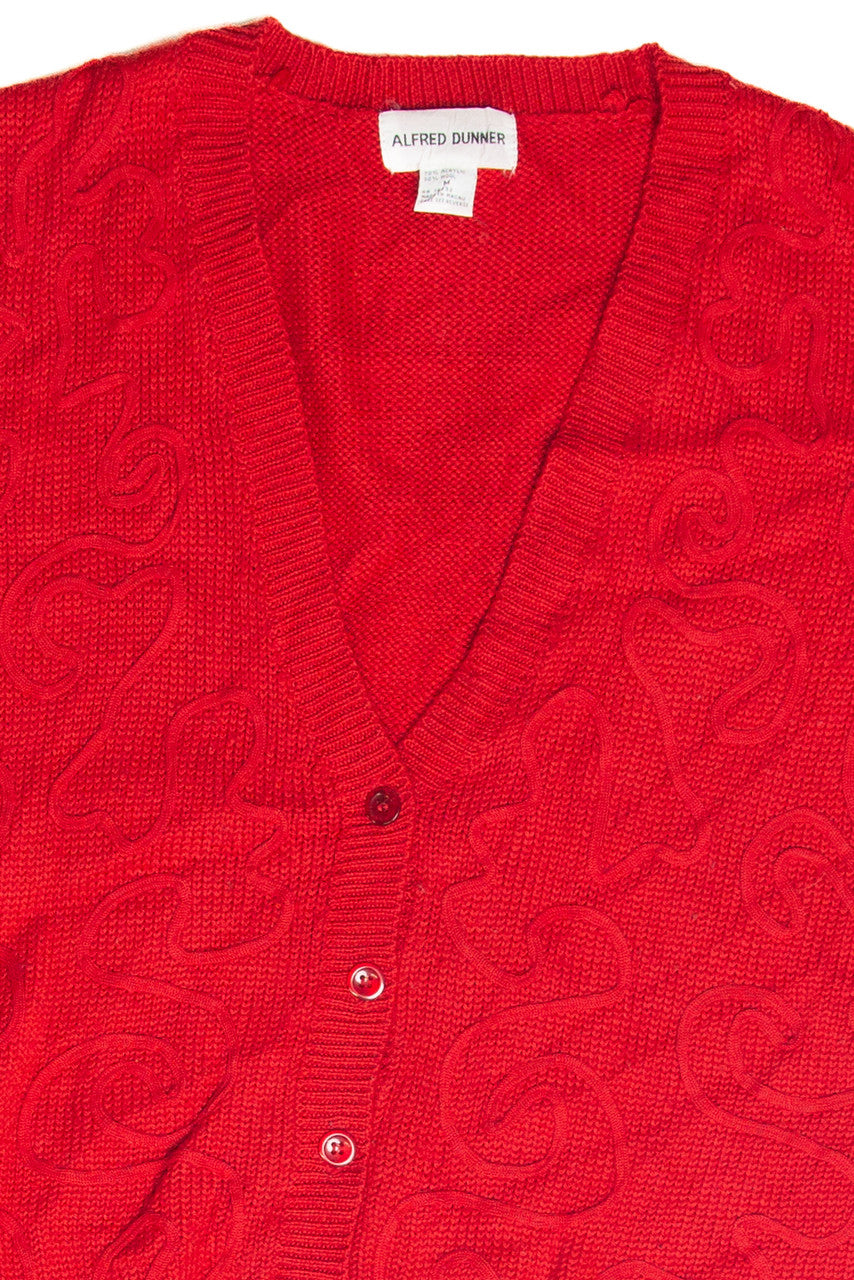 Vintage Alfred Dunner Holiday Vest