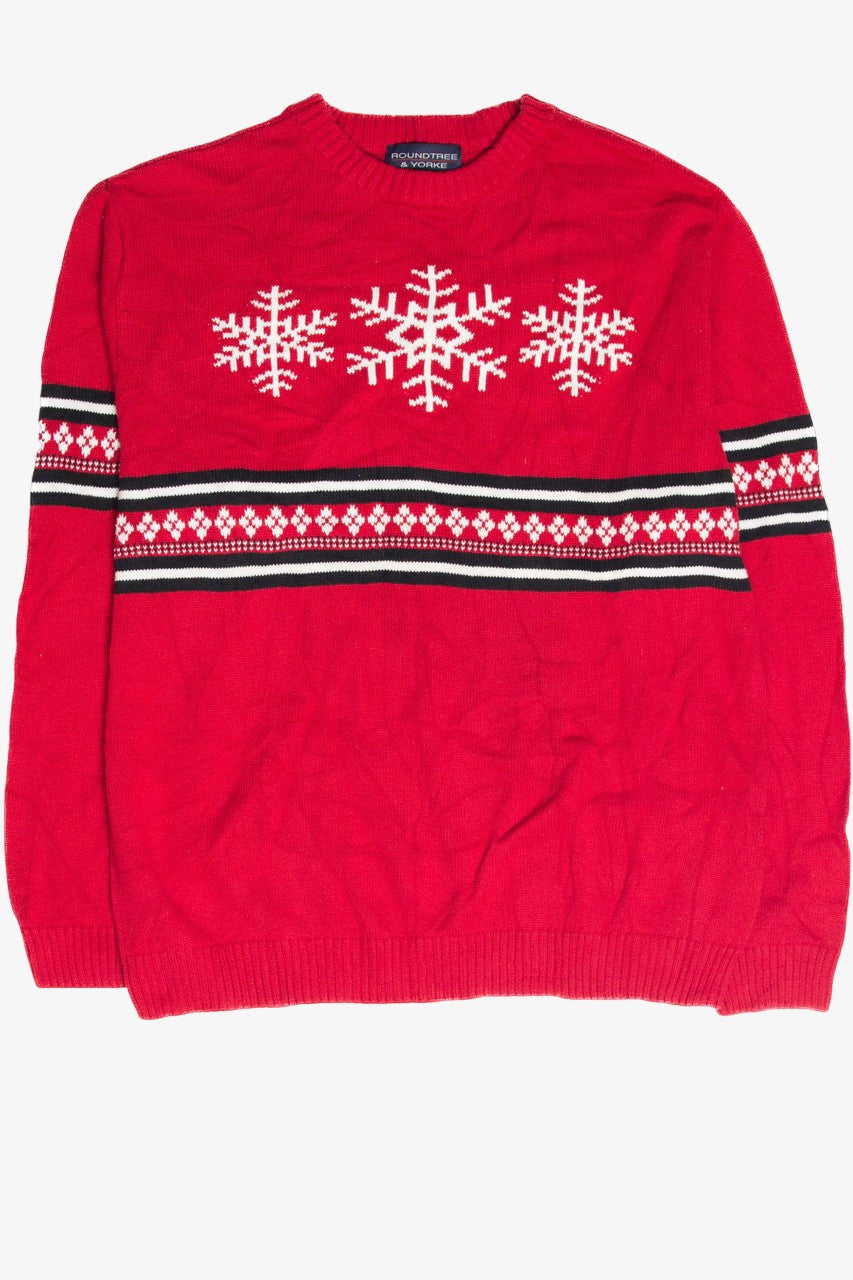 Vintage Red Ugly Christmas Pullover 61777