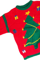 Vintage Red Ugly Christmas Pullover 61784