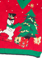 Vintage Fitting Image Ugly Christmas Pullover