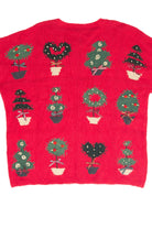 Vintage Red Ugly Christmas Cardigan 61794