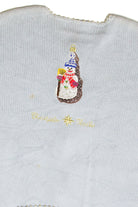 Vintage Blue Ugly Christmas Cardigan 61795