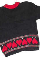 Vintage Black Ugly Christmas Cardigan 61796