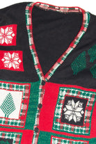 Vintage Black Ugly Christmas Cardigan 61799