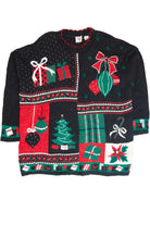 Vintage Black Ugly Christmas Pullover 61801