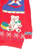 Vintage Red Ugly Christmas Pullover 61805