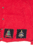 Vintage Red Ugly Christmas Cardigan 61808